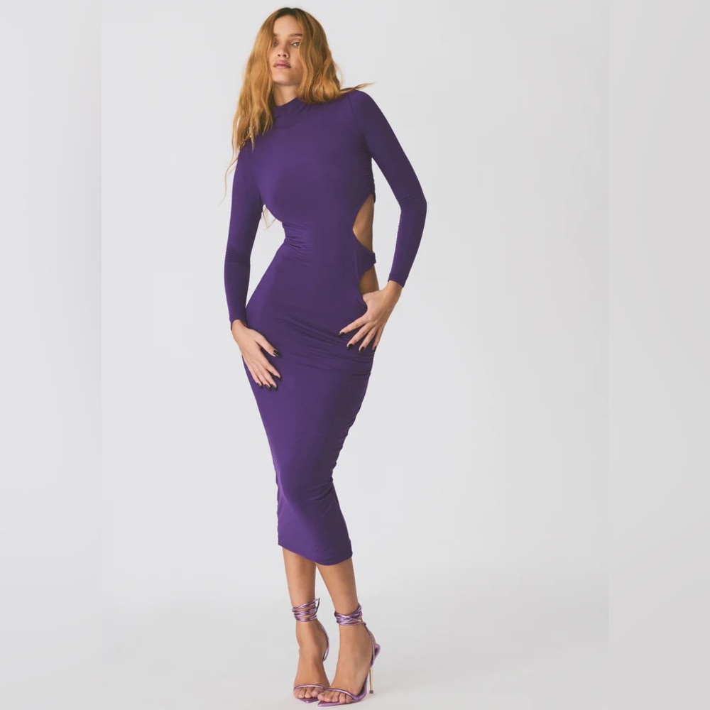 SER.O.YA Chroma Bodycon Midi Dress